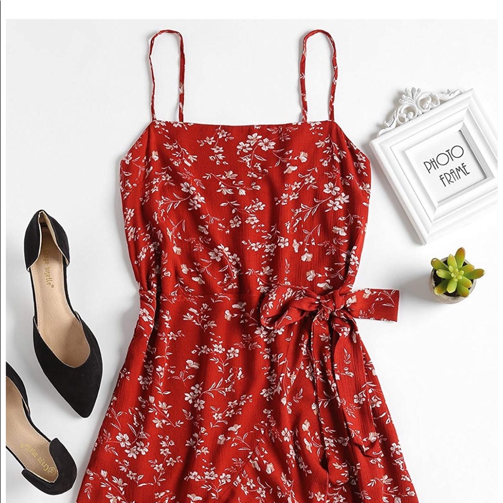 Spaghetti Strap Dress - Picture 1 of 7